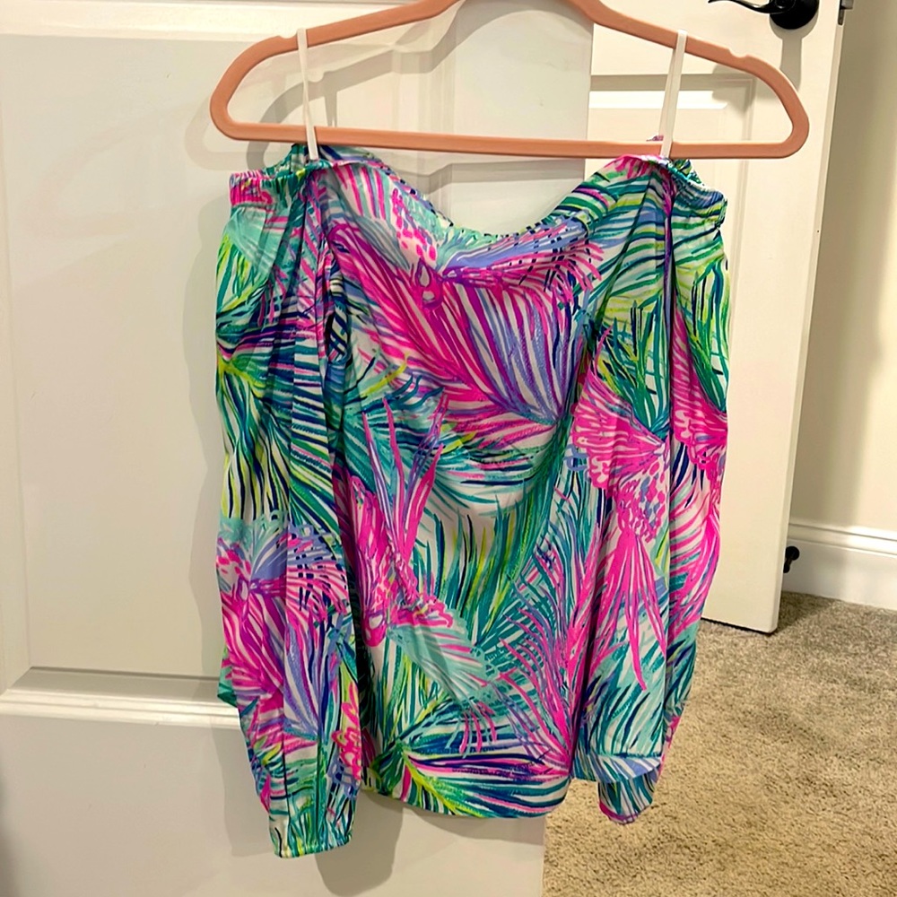 Lilly Pulitzer off the shoulder top